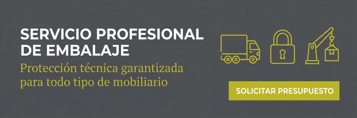 Servicio profesional de embalaje de muebles Mudanzas Reva