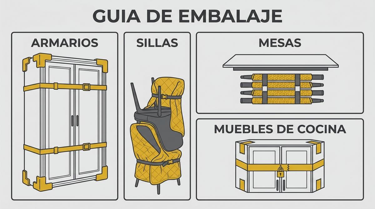 Tipos de embalaje para muebles