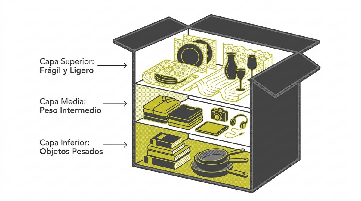 Organizar Cajas Mudanza